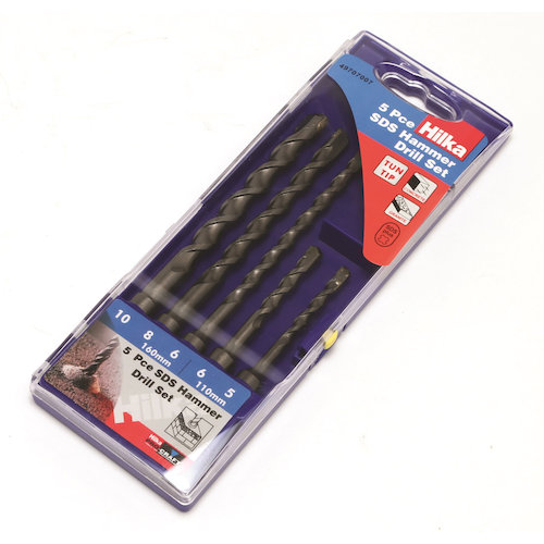 Hilka 5 pce SDS Hammer Set (5013433070071)